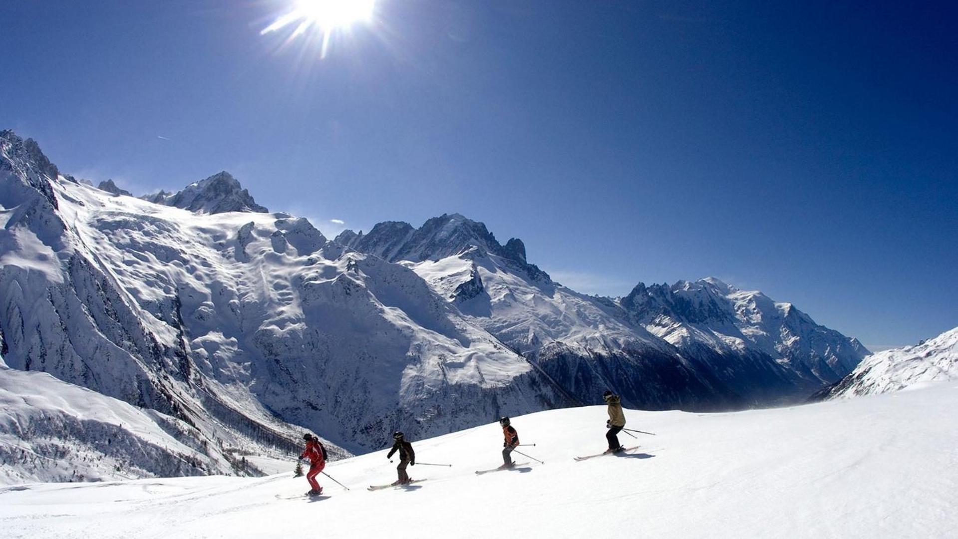 Batiment F - A Chamonix Mont Blanc Panorama Apartment Ngoại thất bức ảnh